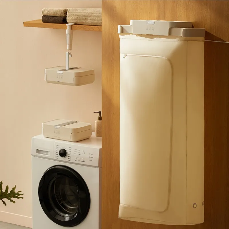 Edon Dryer Home drying clothes bathroom perforation-free wall hanging dryer Baby dormitory foldable air dryer