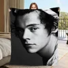 1 Direction Blanket Throw Blanket for Sofa Harrys Style Personalized Luxury Music Bedding Cobija Fluffy Soft Knee Blankets 2
