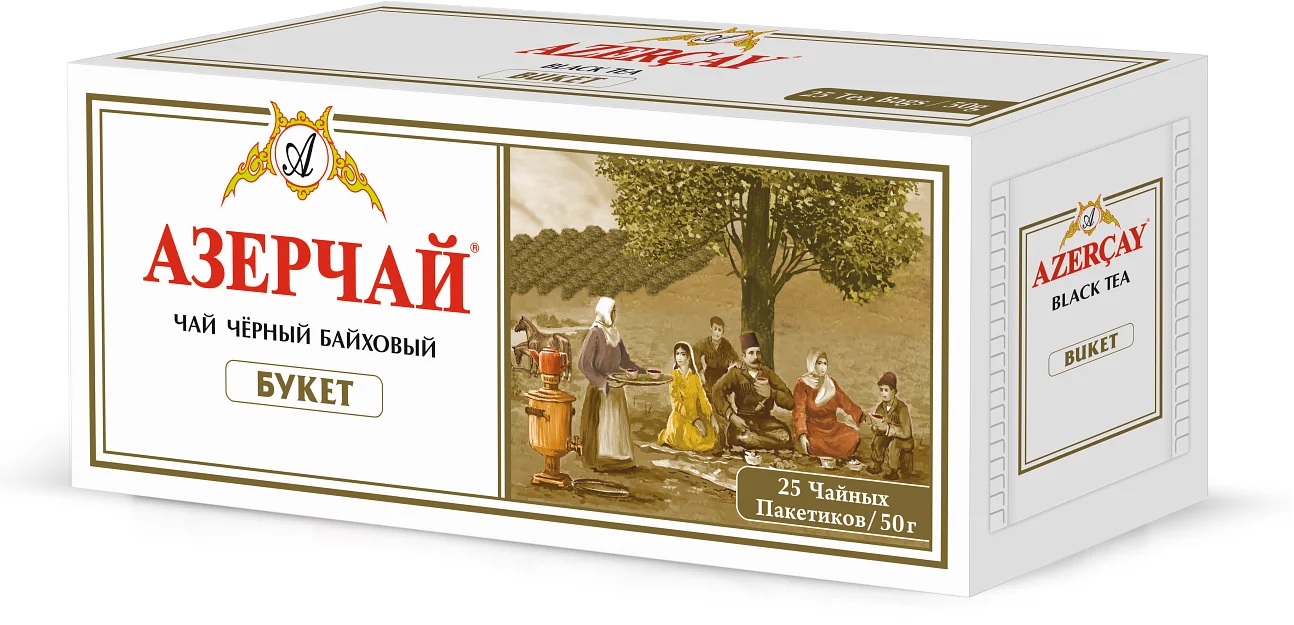 24 штуки Чай Азерчай Букет (2г