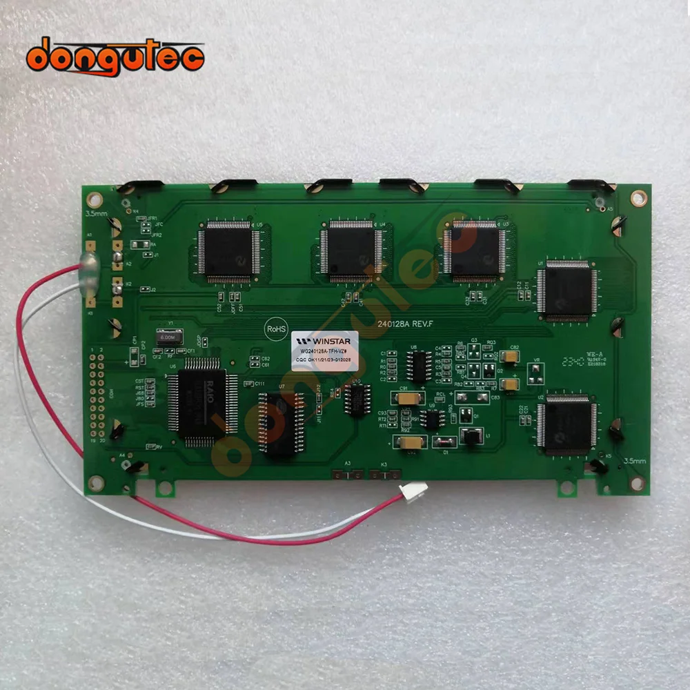 240128 LCD Winstar WG240128A WG240128A-TFH-VZ# Graphic LCD Display Module LED Backlight 240x128