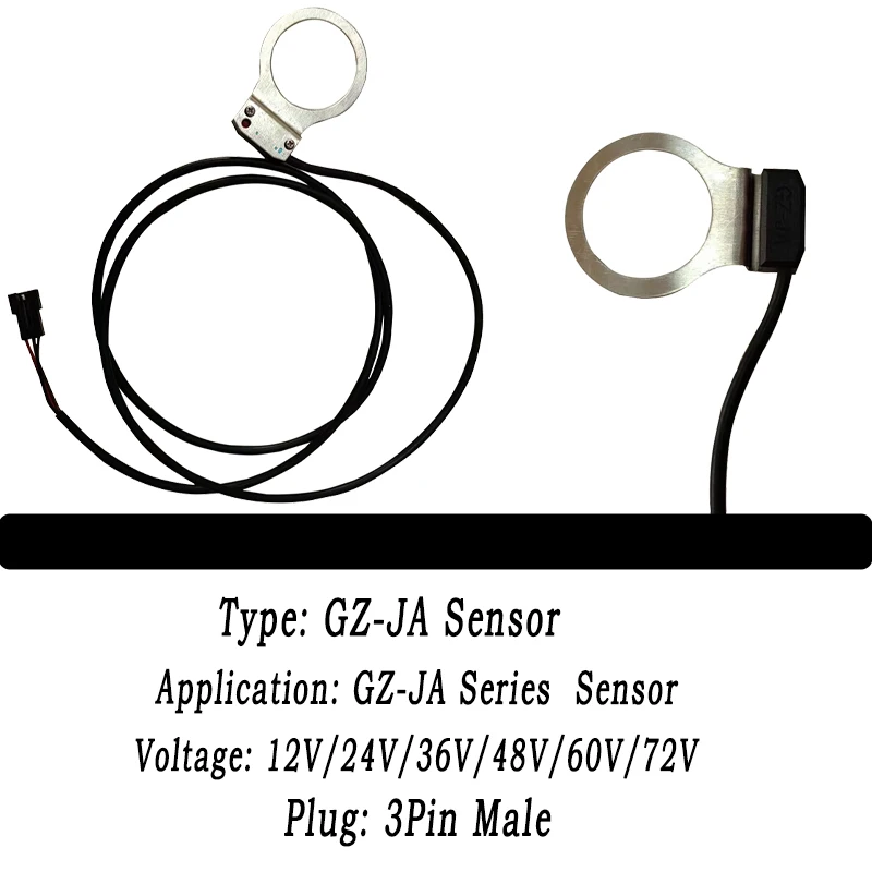Pedal aid Sensor(customized) pas 3 pins GZ-JA Electric Bicycle Bafang Convertion Kits Right Side Mounted Dual Hall Power Sensor