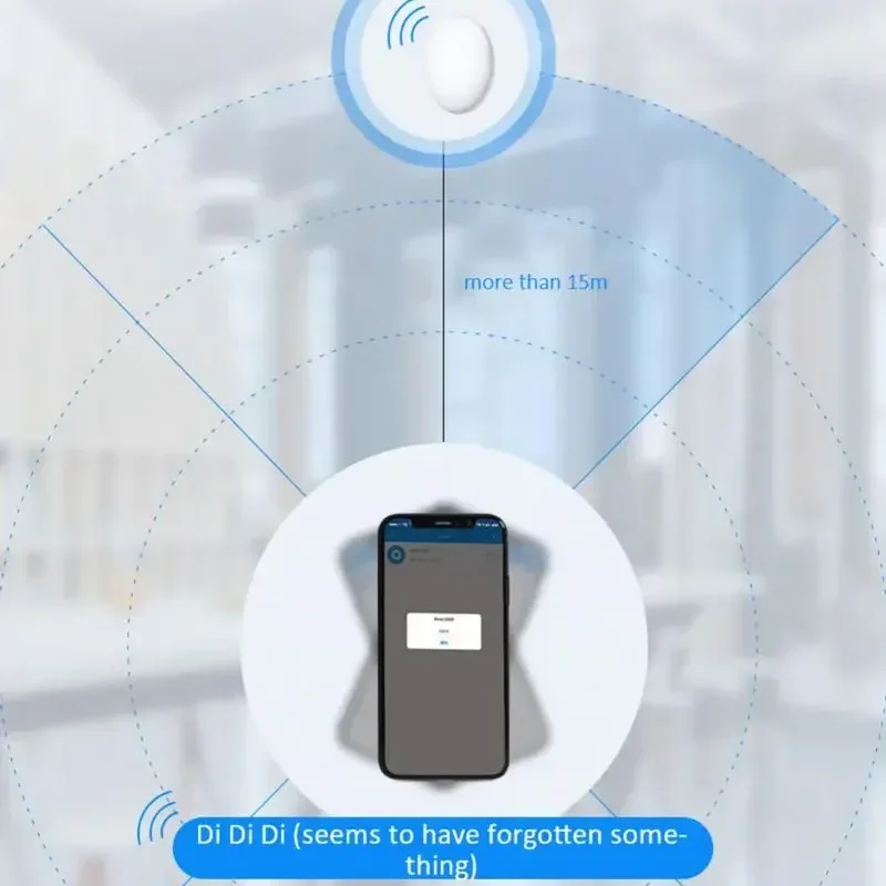 Mini 5.0 GPS Bluetooth Tracker Air Tag Anti-Lost Device Pet elderly Kids Wallet Tracking IOS Android Smart Finder Locator