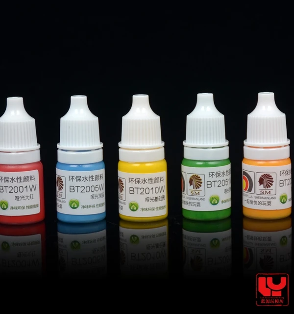 Coating Paint Pigment Solid Matte ColorModel Coloring Pen Hand Applied Water-Based Drawn BT2001-110 Gunpla SM 5ML 4