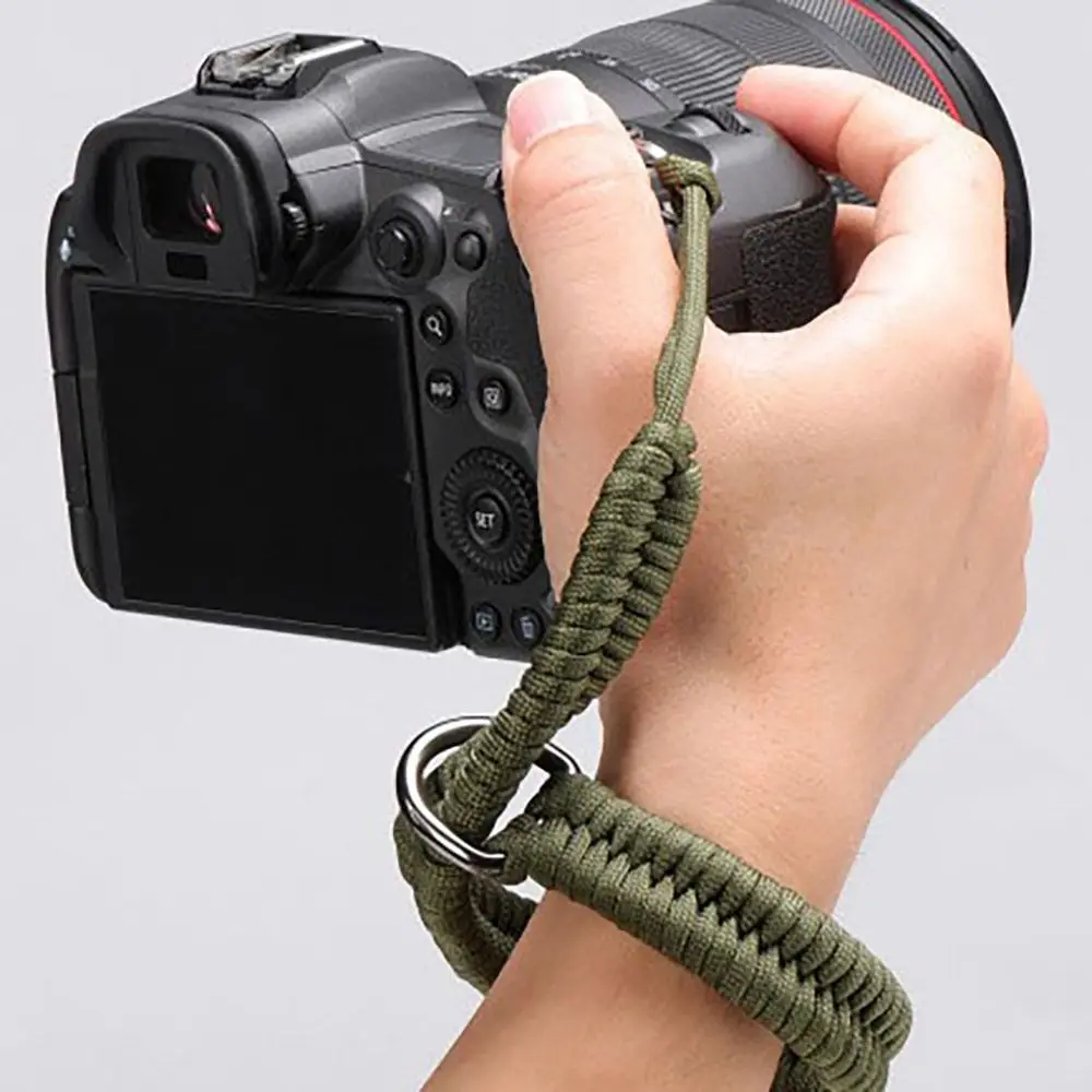 나일론 카메라 손목 스트랩, 2024 릴리스, 수제 카메라 벨트, 직조 SLR 핸드 스트랩, 캐논, 니콘, , 후지, 라이카, 올림푸스용