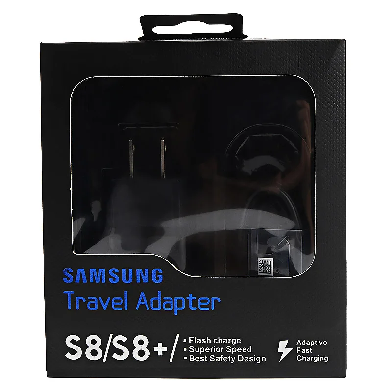 quick charge 2.0 Samsung S10 S9 S8 Plus Fast Charger Power Adapter 9V 1.67A Quick Charge Type C Cable For Galaxy A70 A50 A30 S A31 A51 Note 7 8 9 charger 100w Chargers