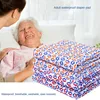 Reusable Washable Bed Protector Pad for Elderly Incontinence - Absorbent and Waterproof Mattress Underpad 3