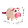Cartoon Cute Pig Noodle Maker & Clay Dough Set, Play Dough Machine Clay Dough Strips Toy Set for Kids 4
