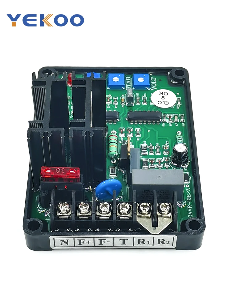 하이 퀄리티 GAVR-12A 브러시리스 AVR, 150KVA 발전기용 자동 전압 조정기 부품