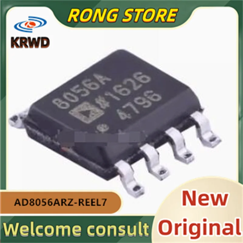 

5 шт. 8056A Новый и оригинальный чип IC SOP8 AD8056ARZ-REEL7 AD8056ARZ AD8056AR AD8056A