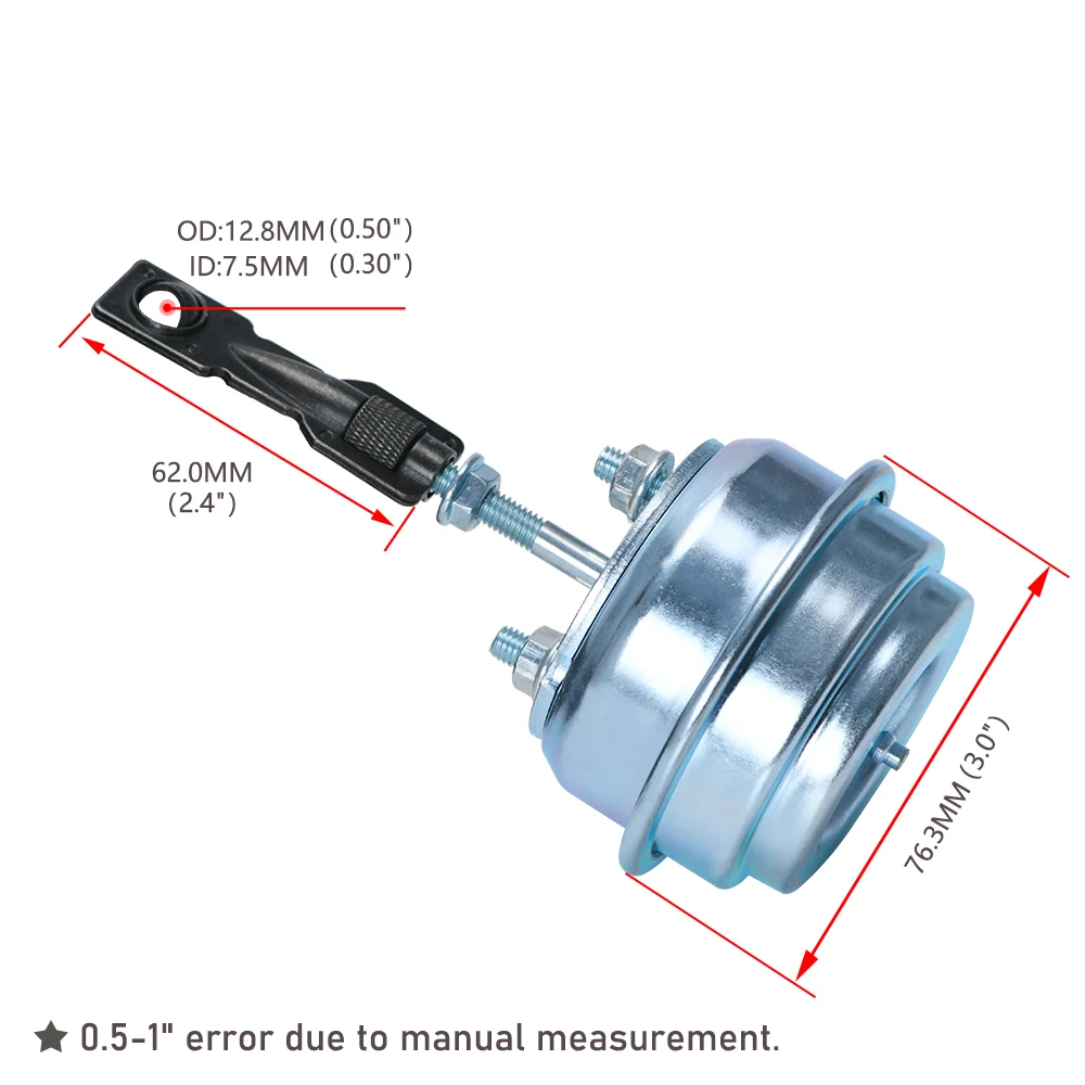 Привод перепускного клапана турбокомпрессора GT1749V 434855-0015434855-15434855 для AudiVolkswagenSeatSkoda PQY-TWA02 (art.: e8d4fadf35) - e8d4fadf35