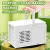 Bring 2 bottles of 50ml bubble water 2 pcs bubble machines Children toy bubble machine 10 hole handheld portable game bubble toy 5