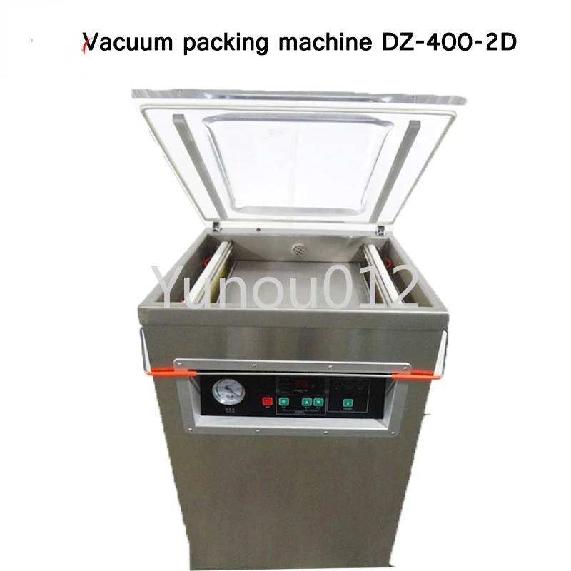 

DZ-400-2D Automatic Desktop Vacuum Sealer Food Vacuum Packaging Machine Vacuum Packager Wet and Dry Dual-use