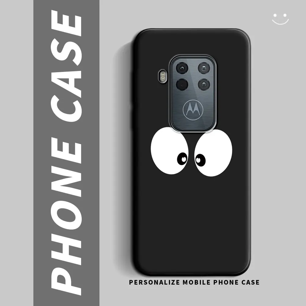 Shockproof Silicone TPU Phone Case - Durable Back Cover for Motorola Moto One Series