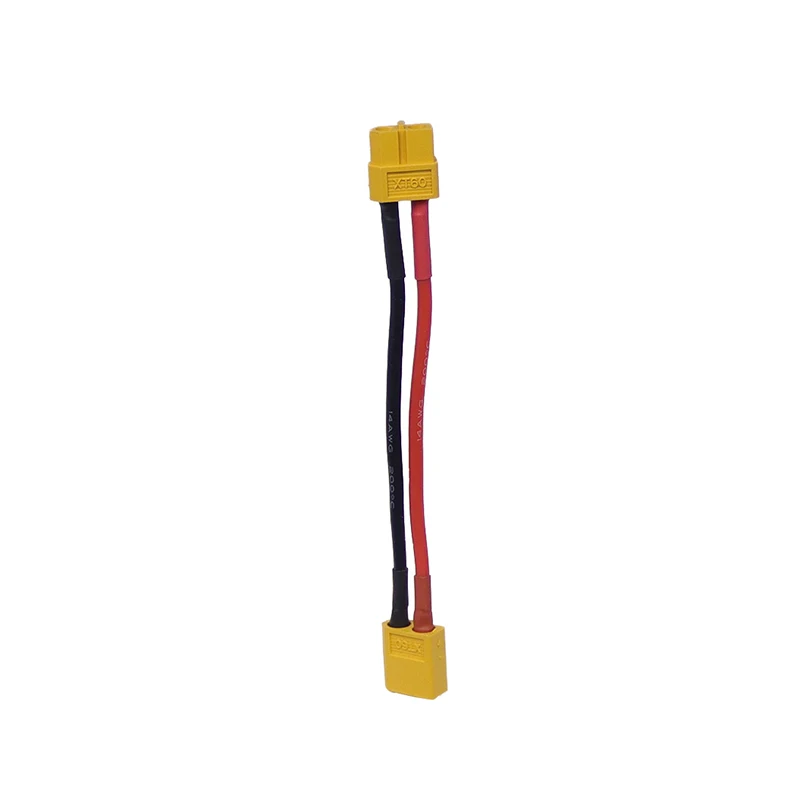 1PC JMT XT60 Stecker auf Stecker auf Buchse Stecker Verlängerung Kabel Blei Silikon Draht 14AWG 12AWG Silikon Draht für RC Batterie Motor – Detail 14