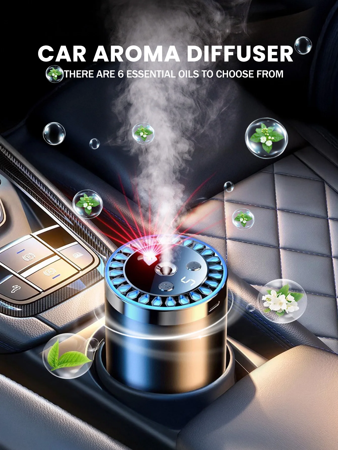 Rechargeable Starlight Aroma Diffuser 6