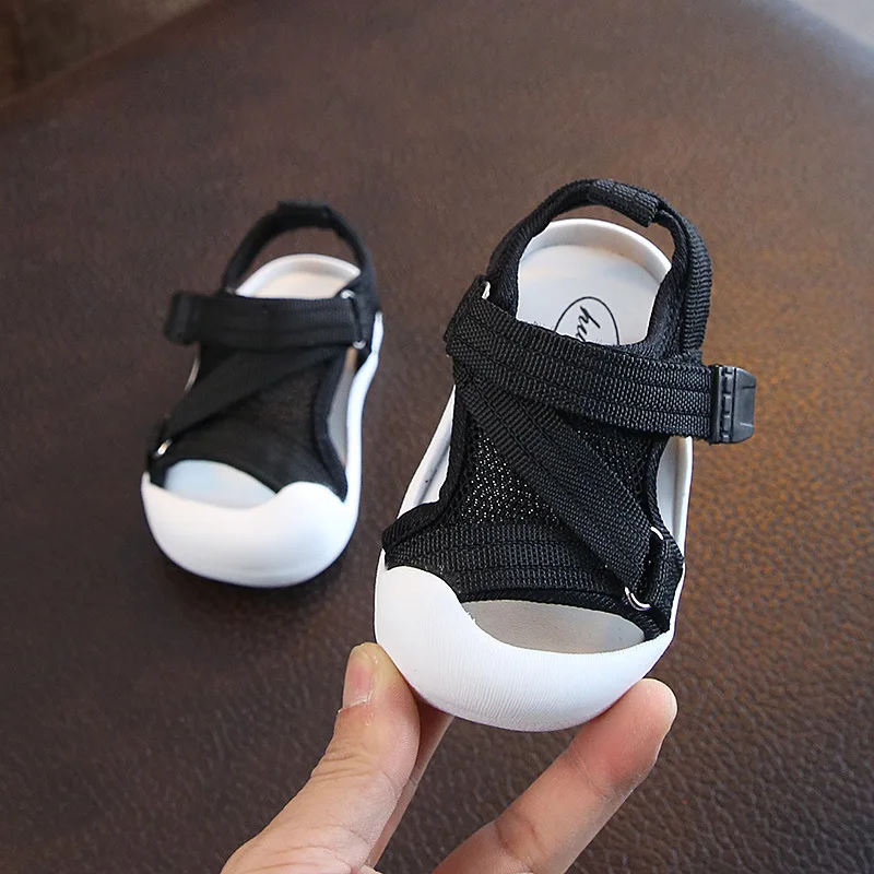 Baby Girls Boys Sandals Summer Infant Toddler Shoes Non-Slip Soft Sole Breathable Kids Beach Shoes Children Sandals
