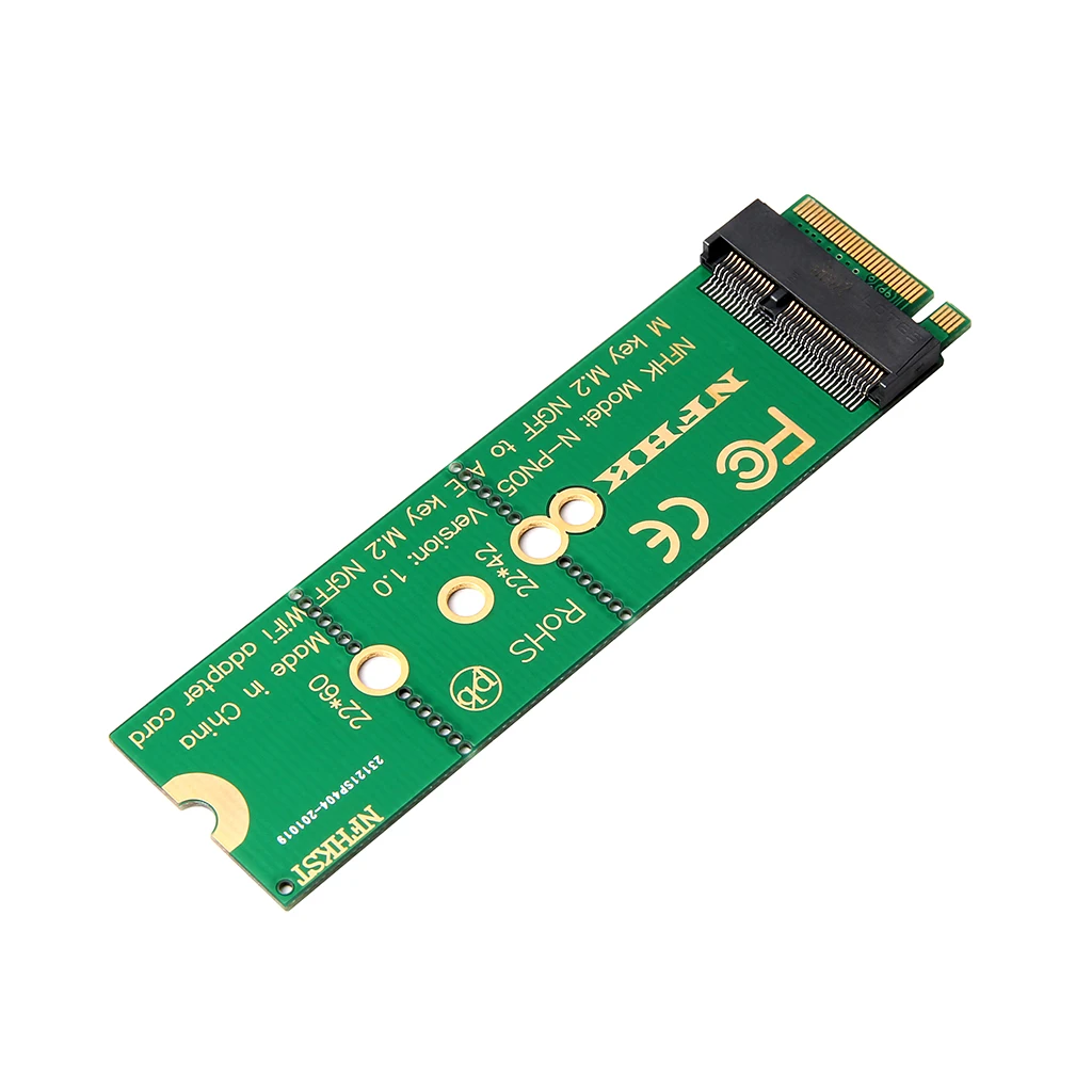 Placa de Rede sem Fio Wifi Pci Express para Slot e Key M.2 m Key para Slot a Plus e Ngff - Imagem 4