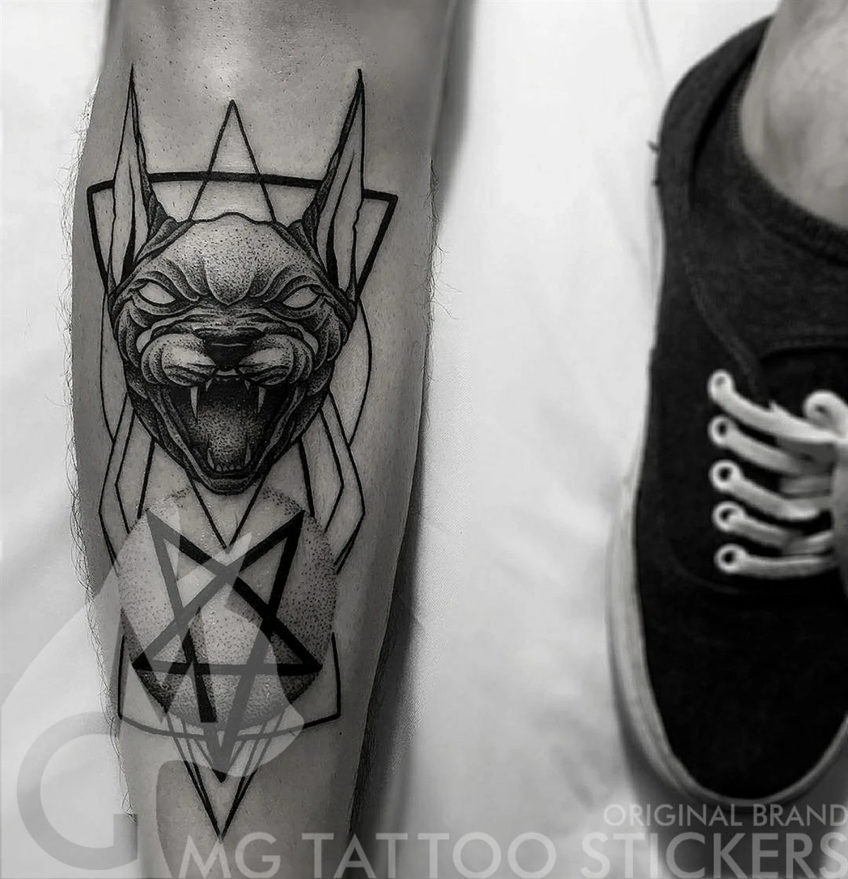 Black Cat vinyl decal goth metal punk american traditional tattoo satan  lucifer  eBay