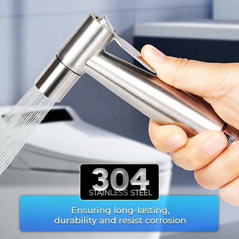 Handheld Bidet Sprayer Suitable for toilet adjustable water pressure jet sprayer, suitable for female washing Bidet accessories 5