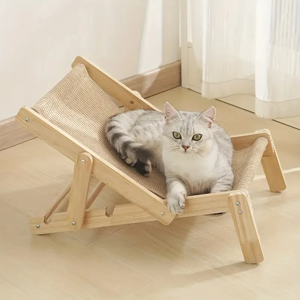 Adjustable Cat Lounger & Scratcher