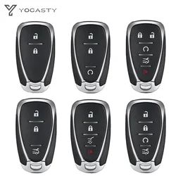 YOCASTY Smart Key Shell Case For Chevrolet Chevy Camaro Cruze Malibu Equinox Onix Spark Replacement Case Cover 2/3/4/5 Buttons