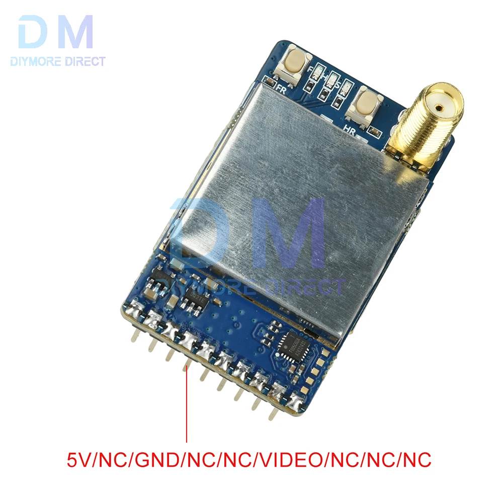 Module récepteur FPV VRX-3301 3.1-3.7GHz 64 canaux pour lunettes FatShark