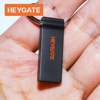 HEYGATE Durable Metal Water & Drop Proof Pendrive USB 2.0 8G 16G 32G 64G 128G Flash Drive Thumb Drive Great Gift for Data Backup 1