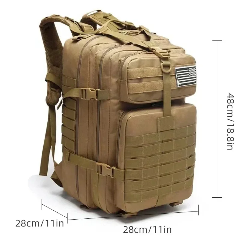Classic Bag Big Capacity Tactical Backpack Camouflage Travel Outdoor Hiking Backpacks Men_voghion.com