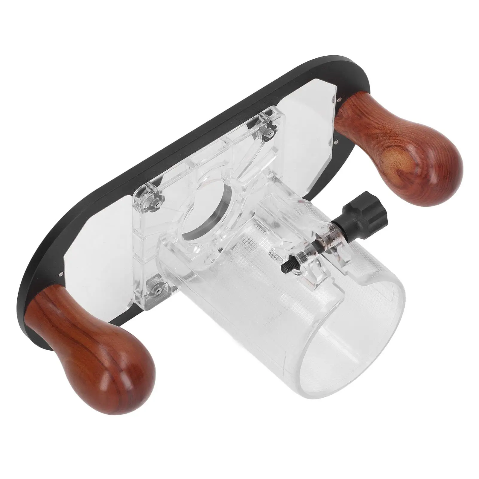 Transparent Protective Base for Woodworking Router Trimmer-DIY Power Tool Accessory