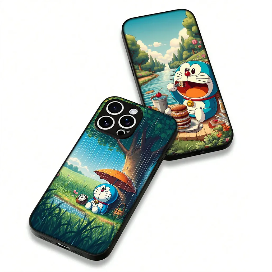 Cute D-Doraemons Cat Poster Phone Case Cover