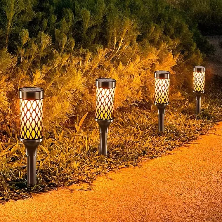 4 Pack Solar Pathway Lights Path Color Changing Super Bright Solar Powered Garden lamps Landscape for Yard Lawn Driveway Walkway unilook 8mp colorvu ip camera full color poe turret super colorvu built in microphone audio security night vision camera h 265