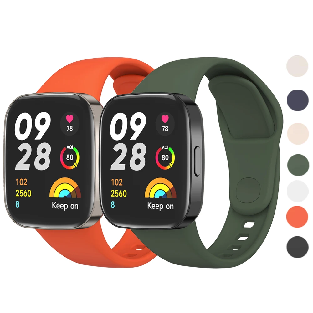 

Silicone Strap for Redmi Watch 3 Watch Band WristBand Bracelet for Xiaomi Redmi Watch 3 WatchBand Belt Correa Replacement Bands