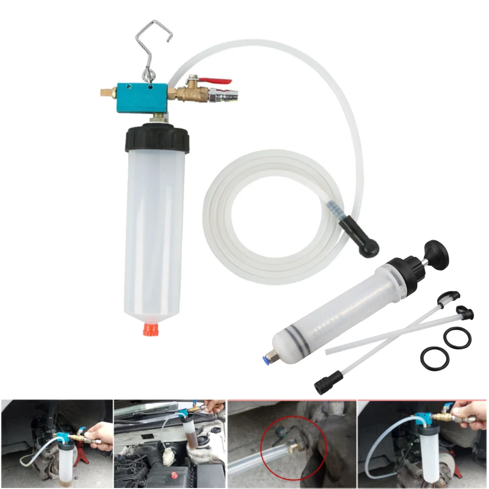 Car Brake Fluid Oil Pump Auto Oil Change Tool Hydraulic Clutch Bleeder Empty Exchange Drained Kit Fluid Extractor Tool