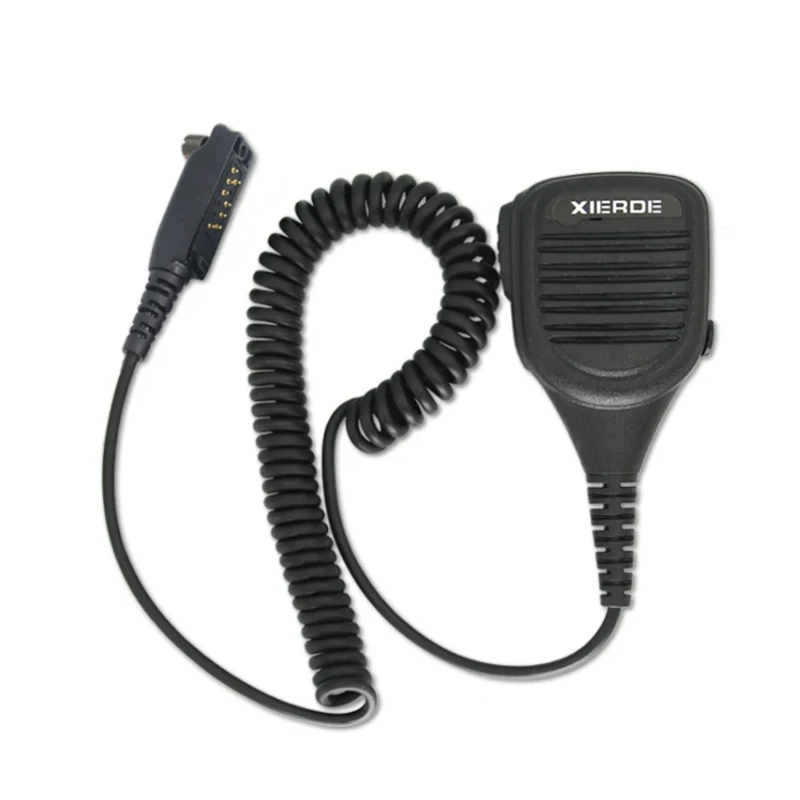 SHAWOROCE Microfono Pesante PTT Per Radio Sepura – Compatibile Con STP8038, STP8000, STP9000, SC21, SC20 E Altri Modelli, Auricolare Con Altoparlante