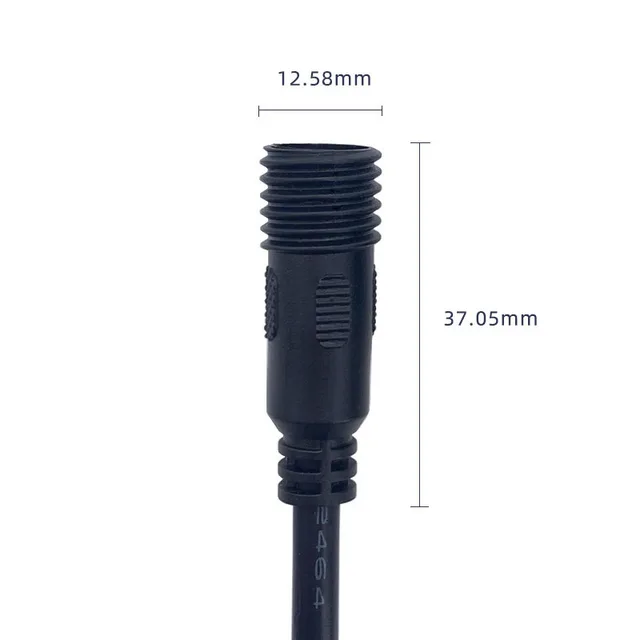 Cavo DC 5.5x2.1mm A Spina Banana 4mm - 50 Cm 18 AWG Per Alimentazione Elettrica | Conf. Da 2 Pezzi - Foto 6