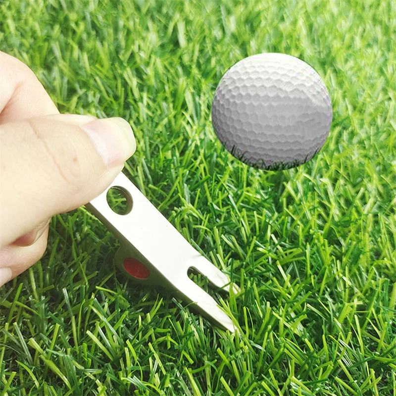 Golf Green Fork New Whistle Type Repair Fork Zinc Alloy Golf Lawn Available In 2 Colors New Universal