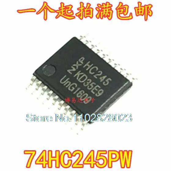 

(20 шт./лот) 74HC245PW HC245 TSSOP-20 оригинал, Φ. Power IC