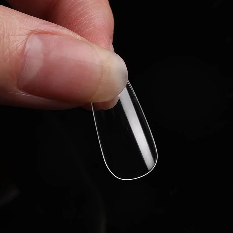 Transparent Coffin Ballet Fake Nails Tips Full Coverage Nail Tips Decorations 100/240/500 Pcs Boxed fake nails nail tips false nails false nail tips