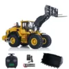 1/14 E260L RC Hydraulic Loader Metal Radio Control Construction Vehicles ST8 Radio Lock Differential Coupler Sound Trucks Toys 1