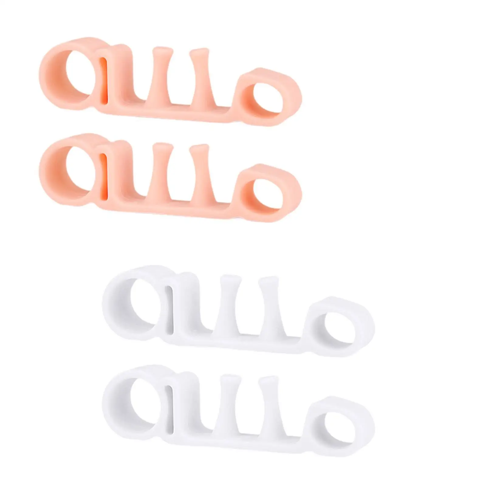 2 Pieces Toe Plint Separators Body Feet Aligners Kit for Boys Hammer Toes