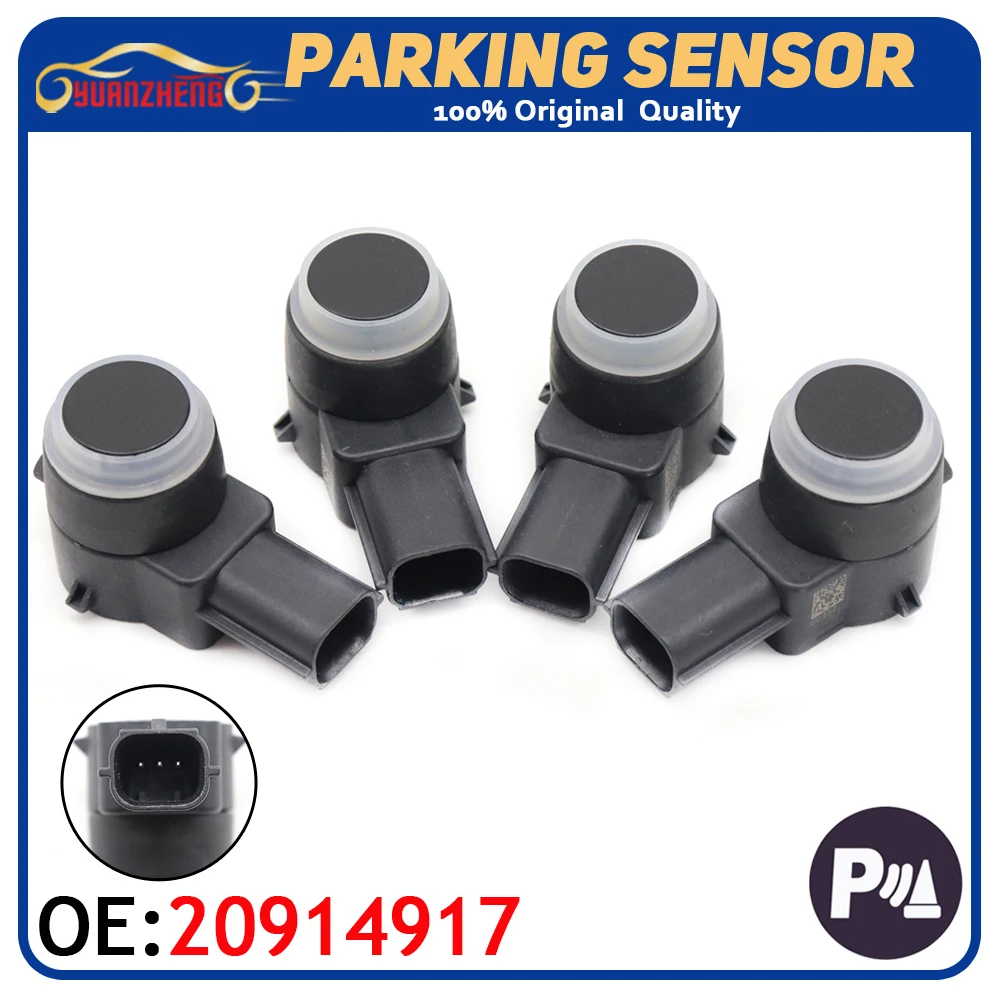 

4PCS Car Assist PDC Parking Sensor 20914917 Fit For Cadillac CTS Verano ELR SRX Equinox Volt 2008-2017 0263003613 20777093