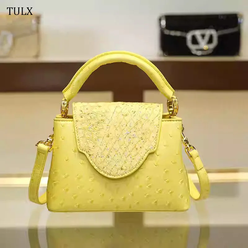 

Женская сумочка с пряжкой, декоративный кошелек с клапаном, модная сумка через плечо из искусственной кожи высокого качества, 2024