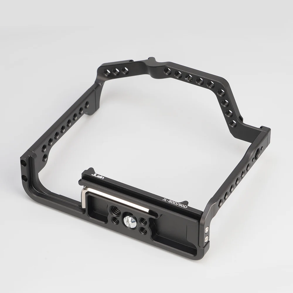 fotga alumínio dslr câmera gaiola kit suporte para canon fotografia câmera gaiola