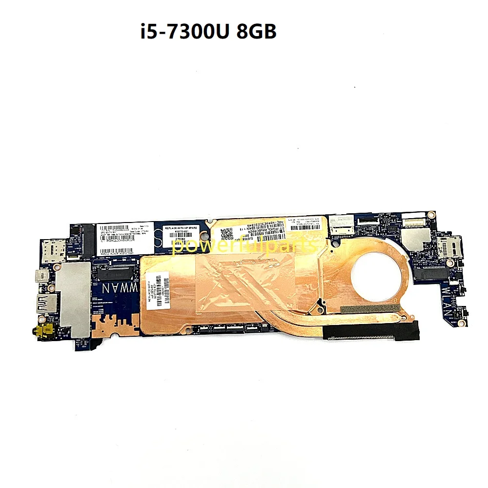 For HP Elite X2 1012 G1 Tablet Motherboard 923770-601 i5-7300U 8GB 6050A2863101 Working Good