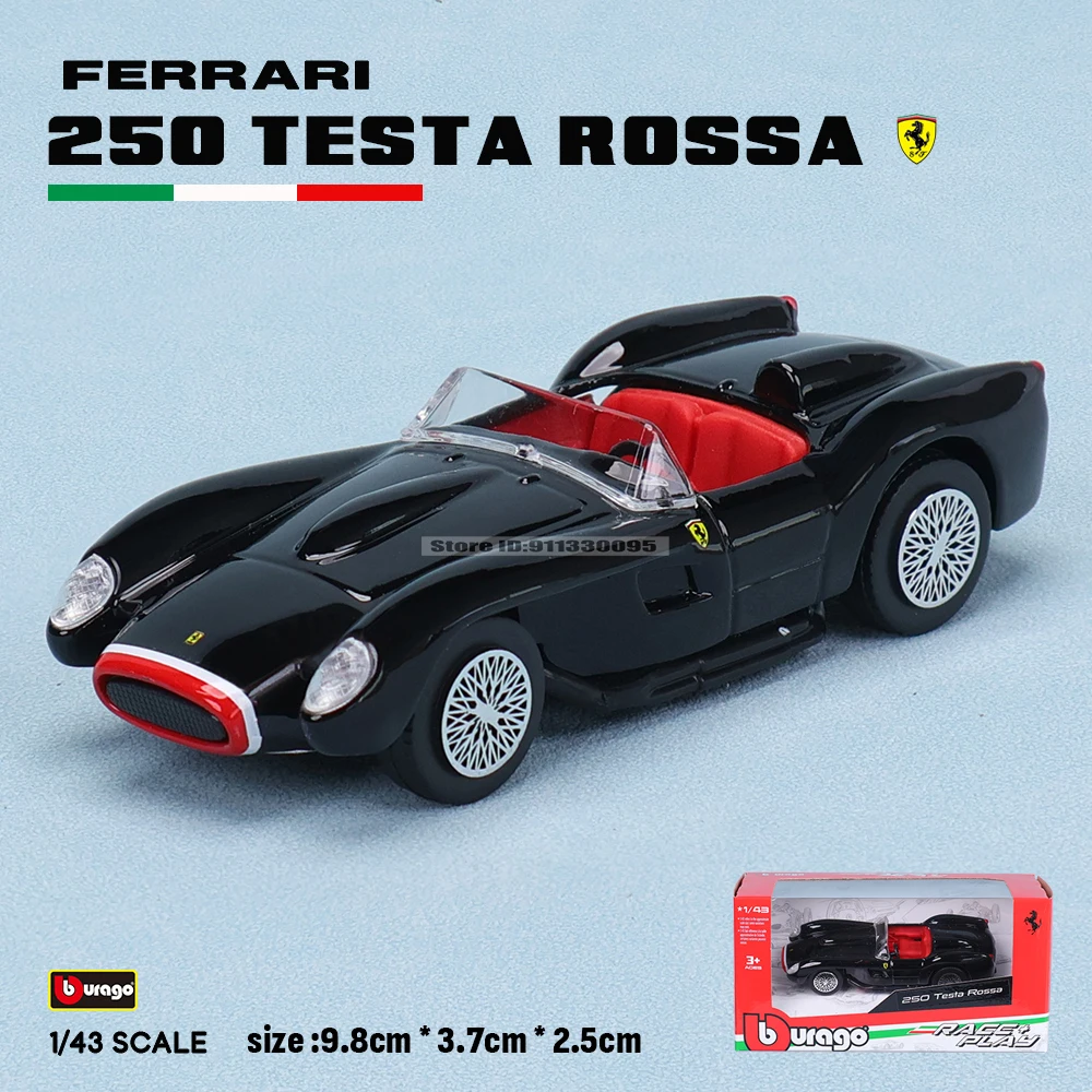 ミニカー Bang Ferrari Testa Rossa 1/43 Amazon | Bang 1/43 Ferrari 250 GT Sperimentale “Street 1963