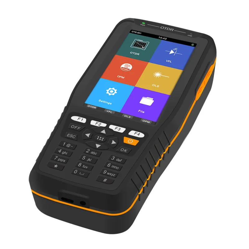 1610nm  Handheld Mini OTDR TM290SF-16 Smart OTDR Reflectometer Optical Power Meter  with VFL OPM OLS Touch Screen
