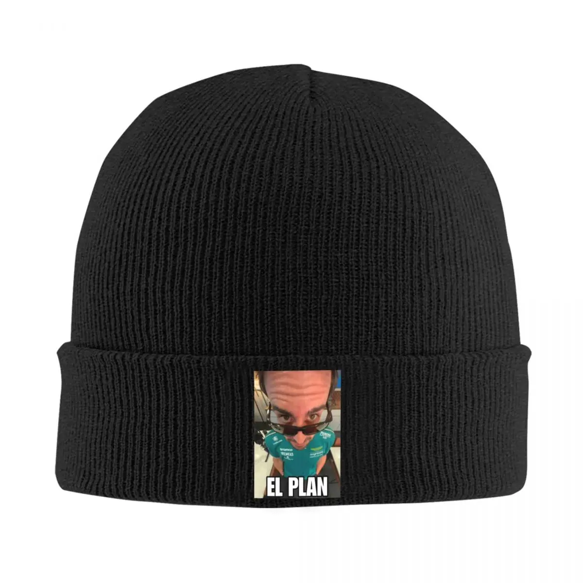 

El Plan Fernando Alonso Knit Hat Beanies Winter Hat Warm Acrylic New Caps for Men Women