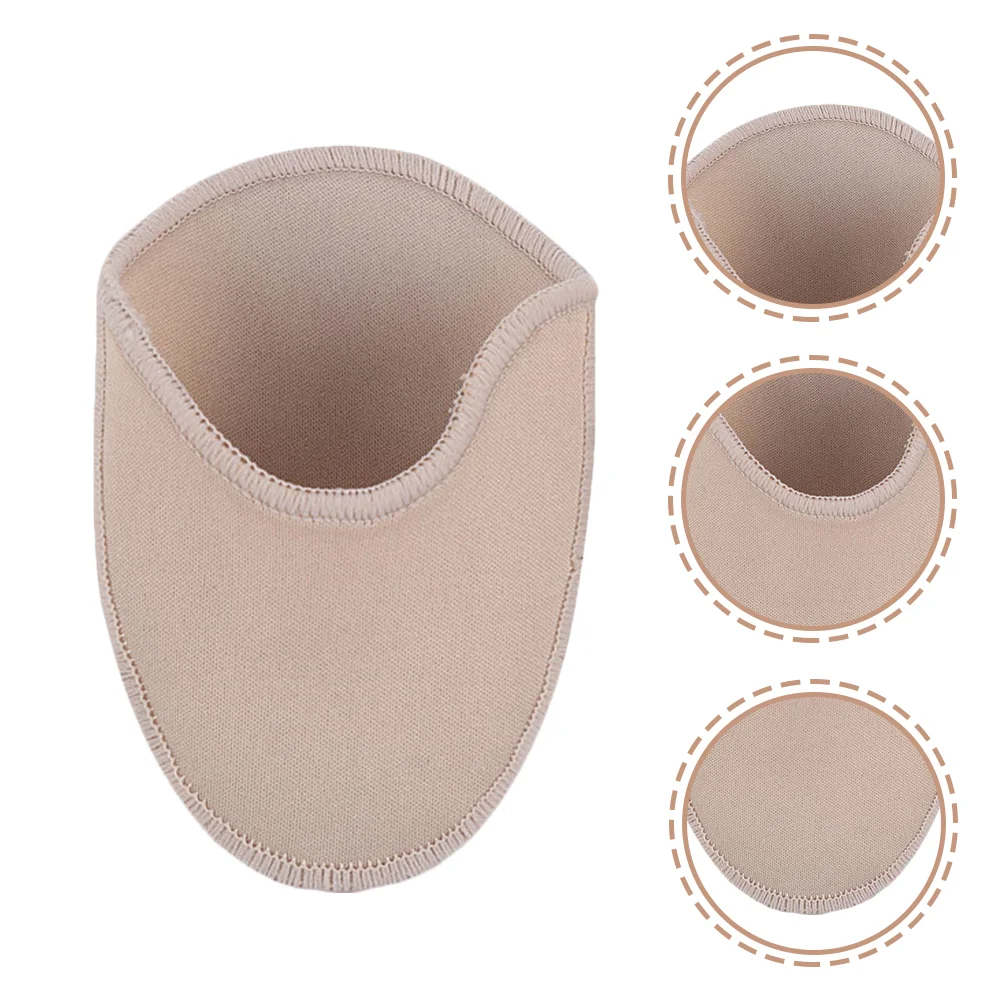 

2 Pairs Toe Protector Ballet Pad Dance Relief Shoe Inserts Shoe Insoles Cushion Half Wrapped Pointe Toe Pad