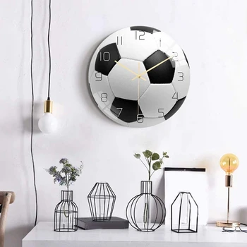 Soccer Acrylic Wall Clock for Room Decor & Gifts 2