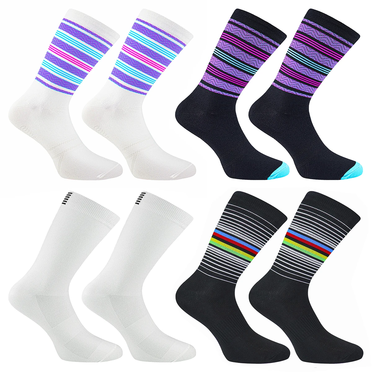 

Team Women High Men Quality Cycling Socks Profession Bike Socks Breathable Bicycle Socks Outdoor Sportswear Racing Socks 2021
